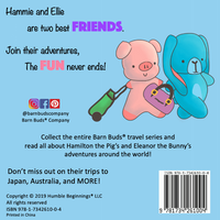 Hamilton & Eleanor: Adventures in Paris Children Book Back Cover
