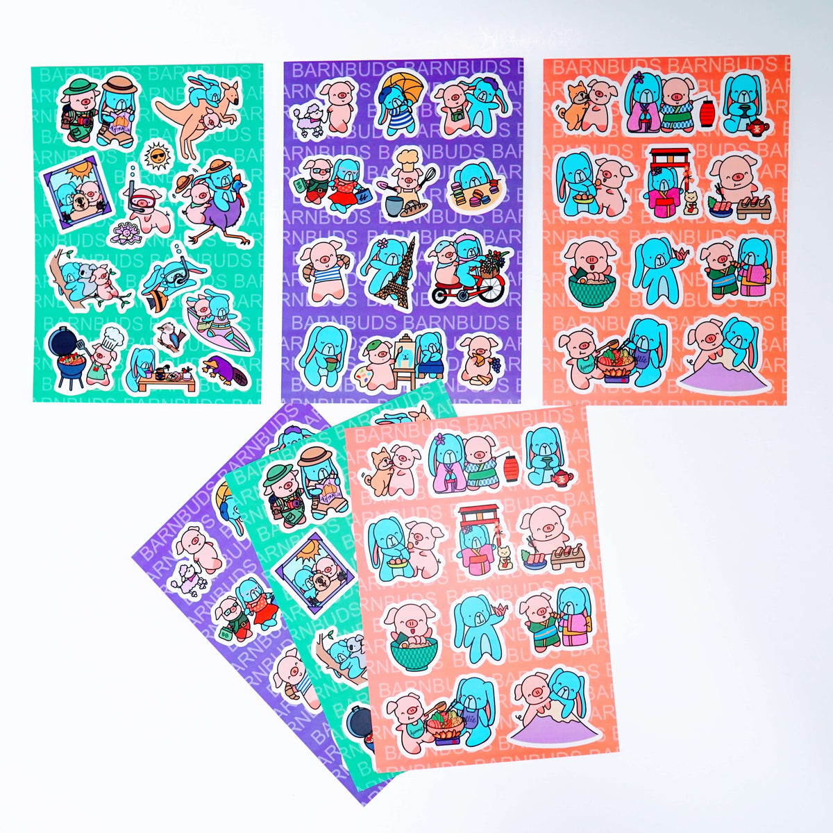 around-the-world-sticker-sheet-set-hamilton-eleanor-barnbudscompany ...