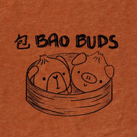 Bao Buds, Heather Rust, Tshirt, Women/Men/Youth, Apparel, Barn Buds® Company