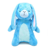 Barn Buds Company: Eleanor the Blue Bunny Rabbit Stuffed Animal Plush Toy Front