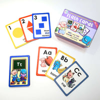 Educational Flashcards for Toddlers - Learn Letters Colors Shapes Numbers Words and More!