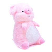 Barn Buds Company: Hamilton the Pink Pig Stuffed Animal Plush Toy Front Right