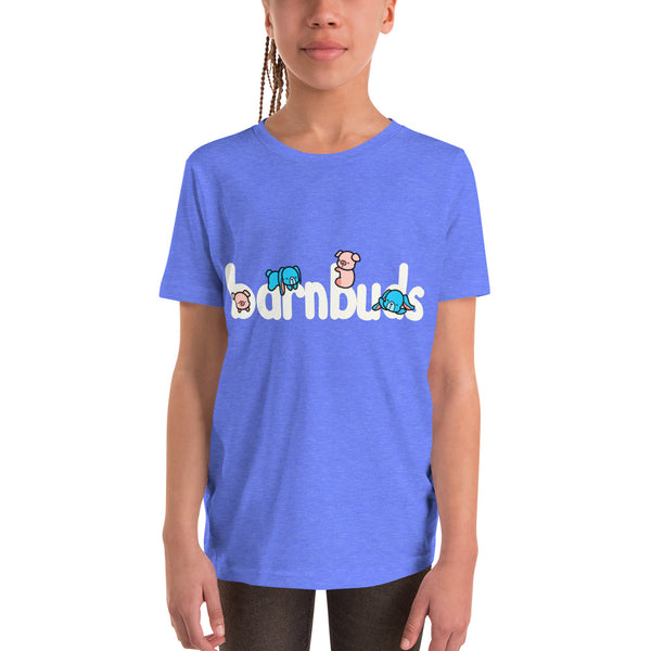 barn buds hamilton pig eleanor bunny cute character shirt logo youth