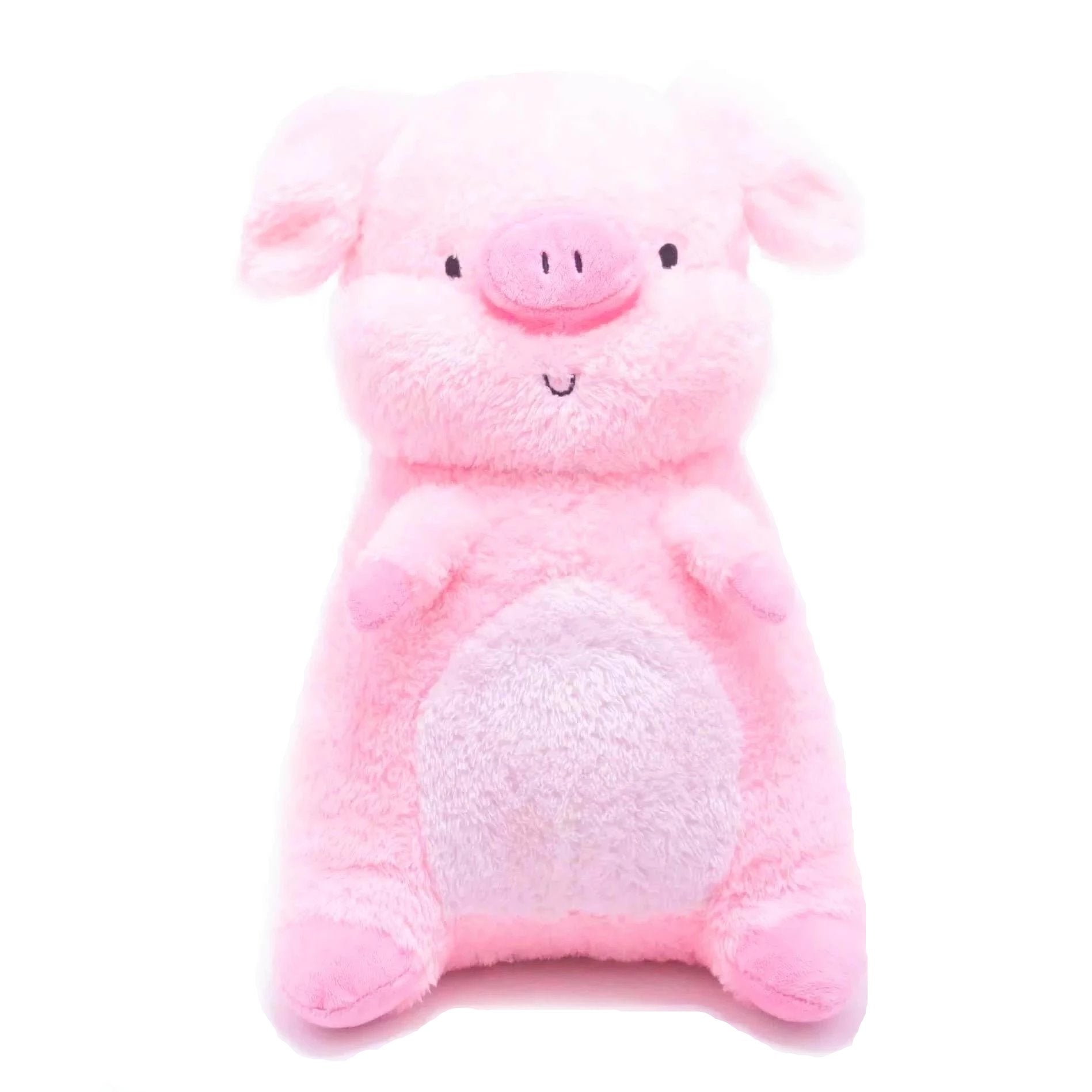 Barn Buds Company: Hamilton the Pink Pig Stuffed Animal Plush Toy Front