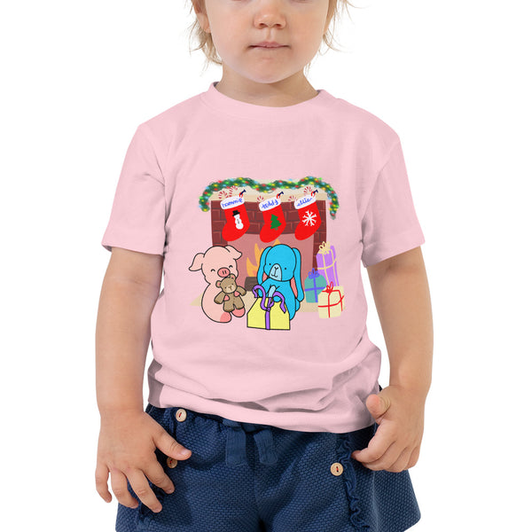 Warm Fireplace - Toddler Short Sleeve Tee