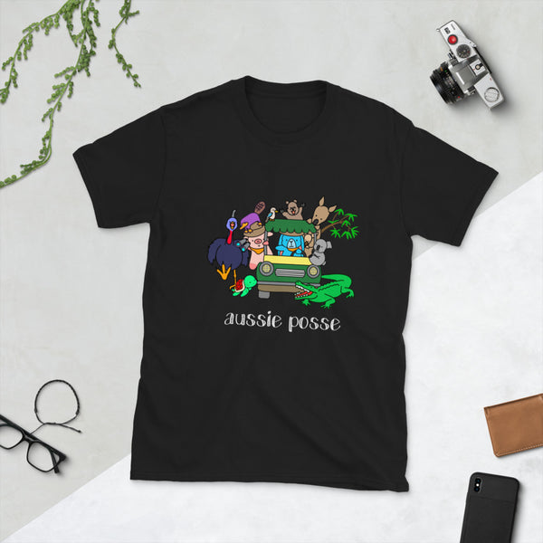 Aussie Posse! - Short-Sleeve Unisex T-Shirt