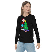 Christmas Tree - Youth long sleeve tee