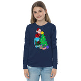 Christmas Tree - Youth long sleeve tee