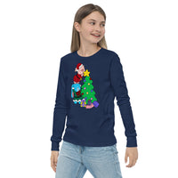 Christmas Tree - Youth long sleeve tee