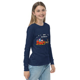 Just Sleighin' It - Youth long sleeve tee