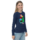 Christmas Tree - Youth long sleeve tee