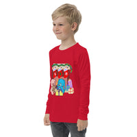Warm Fireplace - Youth long sleeve tee