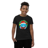 Eleanor the Bunny - Christmas Wreath Youth T-Shirt