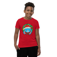 Eleanor the Bunny - Christmas Wreath Youth T-Shirt